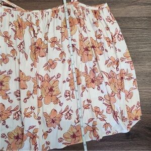 Free People Intimately Oversized Floral Top XS